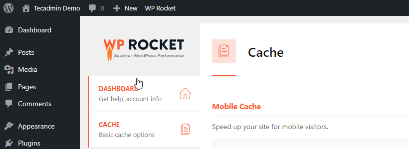 WP-Rocket: Speed Up Your WordPress Website