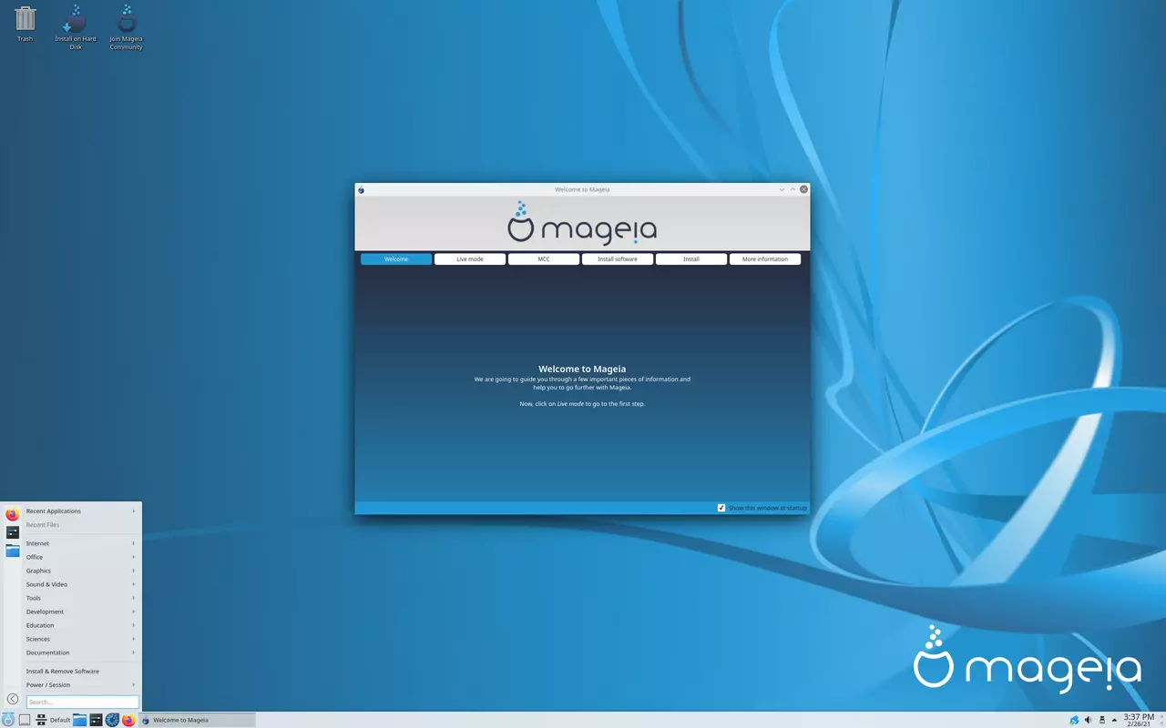 Mageia Linux Server